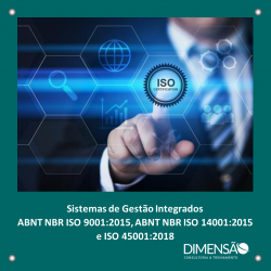 Sistemas de Gestão Integrados - ISO 9001:2015, ISO 14001:2015, ISO 45001:2018